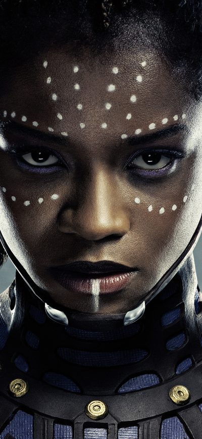 Fond d'écran iPhone Letitia Wright Black Panther 5k