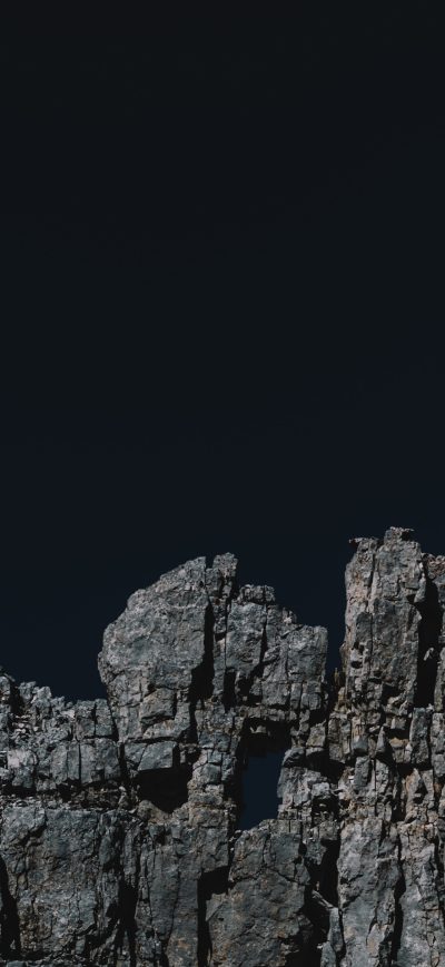 Fond d'écran iPhone Astronomy Rocks Mountains 4k