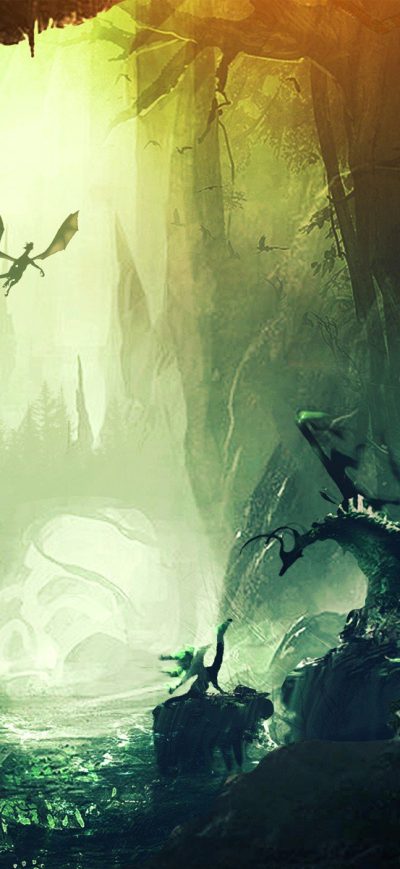 Fond d'écran iPhone Dragon Wings