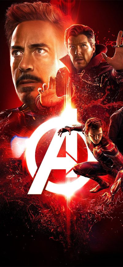 Fond d'écran iPhone Avengers Infinity War 2018 Reality Stone Poster 4k