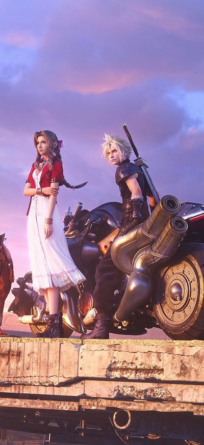 Fond d'écran iPhone Final Fantasy VII 5k