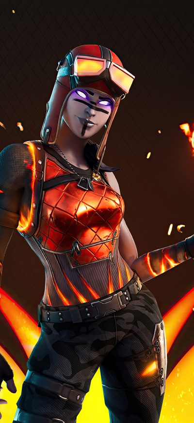 Fond d'écran iPhone Blaze Fortnite