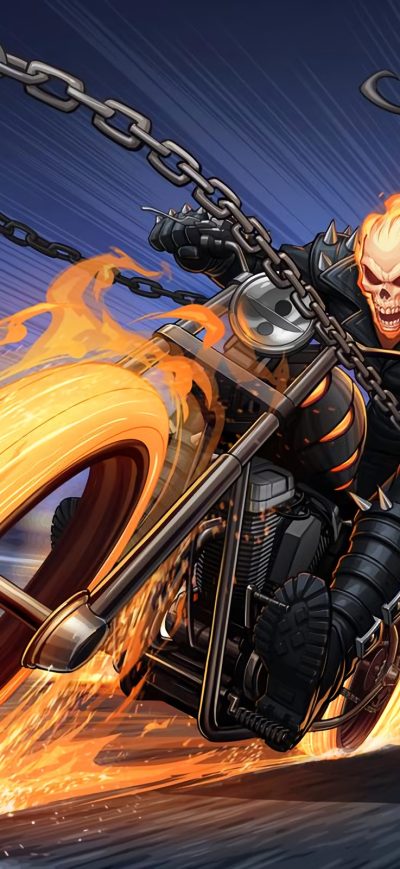 Fond d'écran iPhone Ghost Rider Superhero