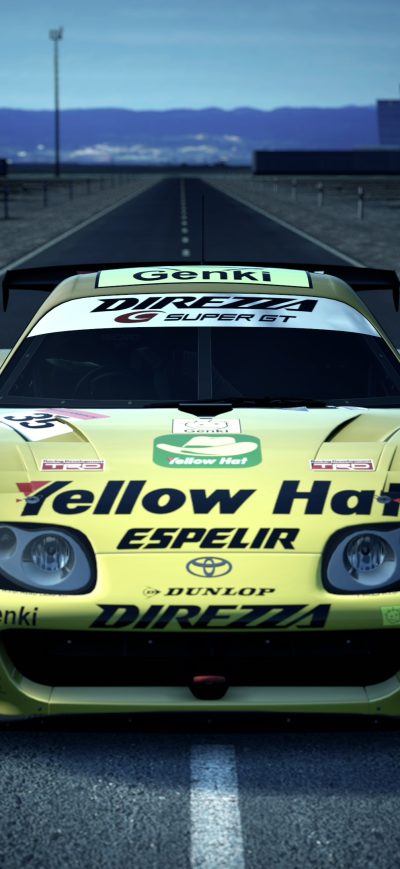 Fond d'écran iPhone Toyota Supra Yellowhat Gran Turismo 6 4k
