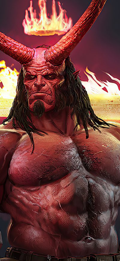 Fond d'écran iPhone 2020 Hellboy 4k