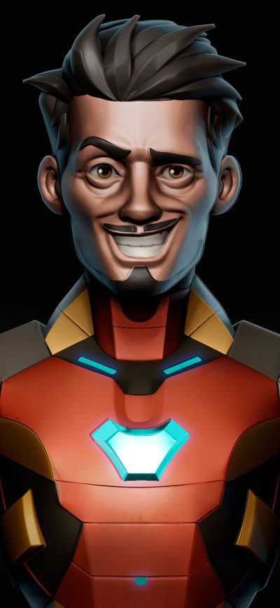 Fond d'écran iPhone Iron Man Weird Smile