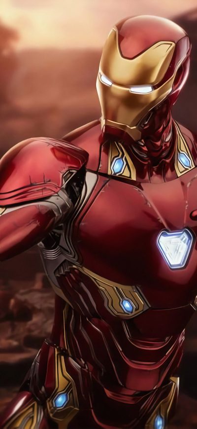 Fond d'écran 4k Ironman sur iPhone