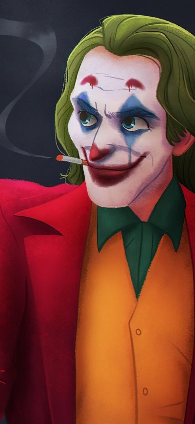 Fond d'écran iPhone Joker Gun 4k