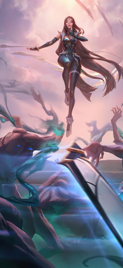 Fond d'écran iPhone Irelia Legends Of Runeterra
