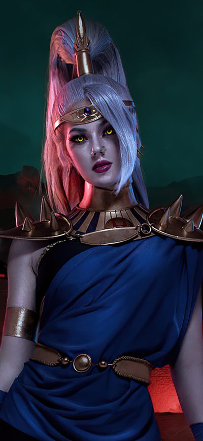 Fond d'écran iPhone Megaera Hades Cosplay