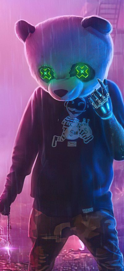 Fond d'écran iPhone Gangster Panda 4k