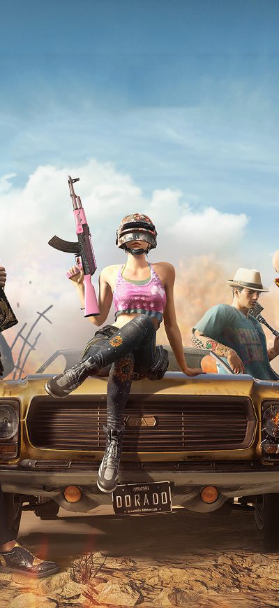 Fond d'écran iPhone Pubg Warrior 4k