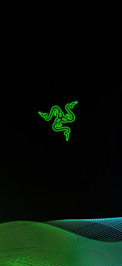 Fond d'écran iPhone Razer Inc Dark 5k
