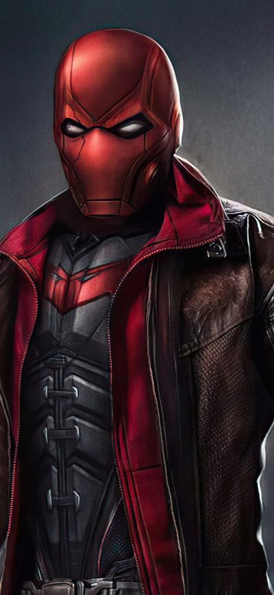 Fond d'écran iPhone Red Hood In Mask 4k