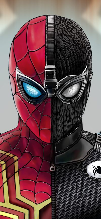 Fond d'écran iPhone Spiderman Far From Home New Art
