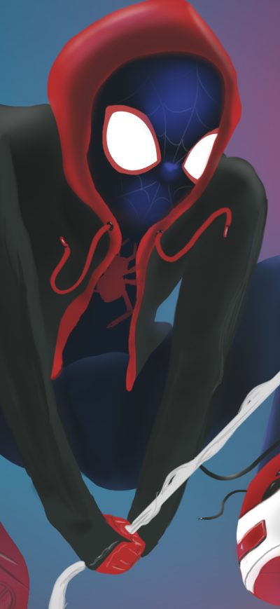 Fond d'écran iPhone Spidey Into The Spiderverse