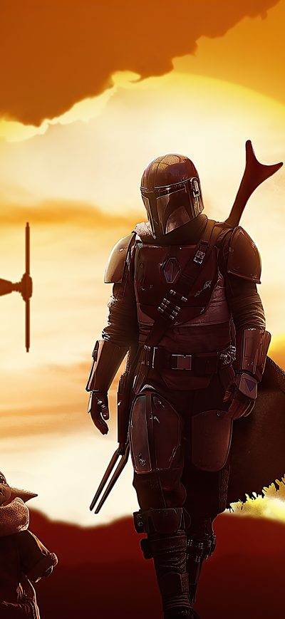 Fond d'écran iPhone 2020 The Mandalorian Yoda