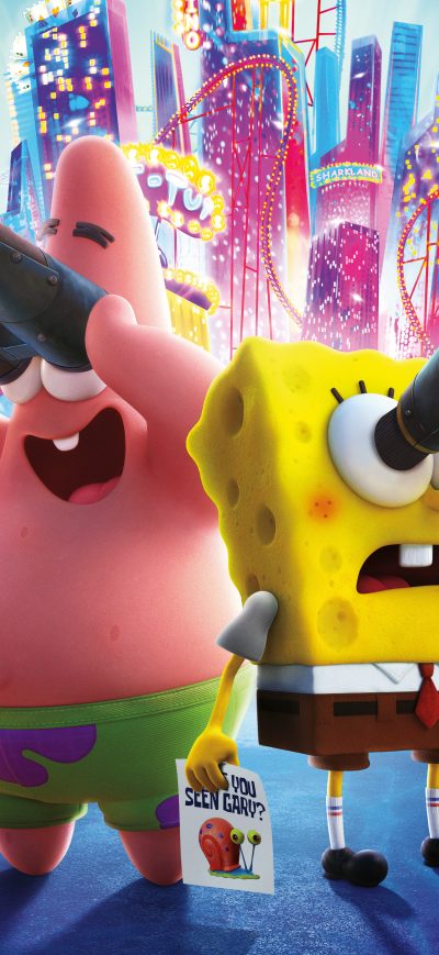 Fond d'écran iPhone The SpongeBob Movie Sponge On The Run 8k