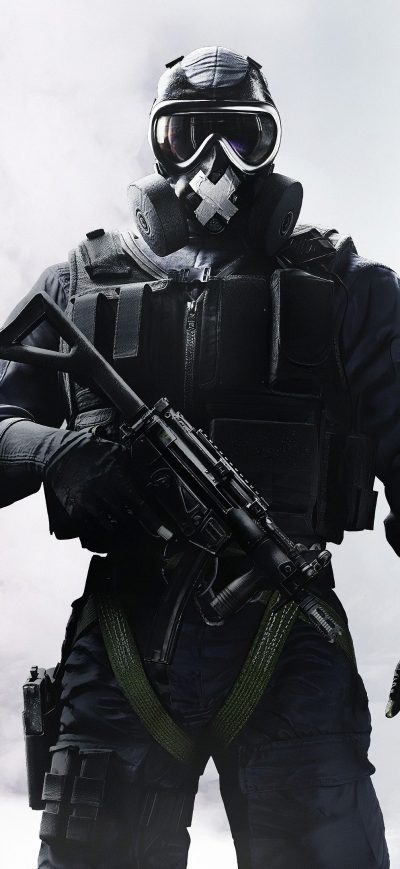 Fond d'écran iPhone Tom Clancys Rainbow Six Siege Soldier 4k