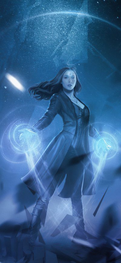 Fond d'écran iPhone Scarlet Witch In Wanda Vision 4k