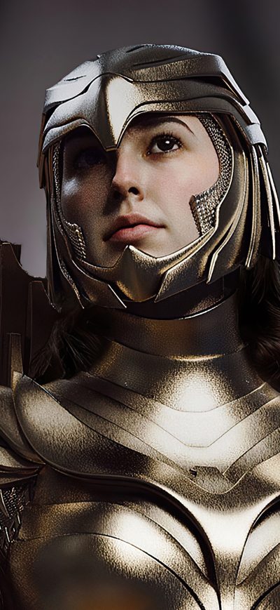 Fond d'écran iPhone Wonder Woman 1984 Golden Wing Armor 4k
