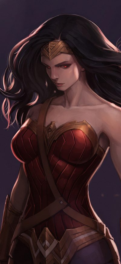 Fond d'écran iPhone Wonder Woman4kart