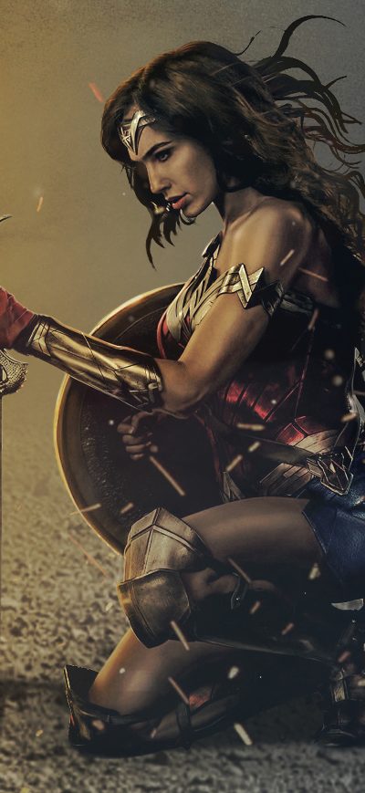 Fond d'écran iPhone Wonder Woman Oath 4k