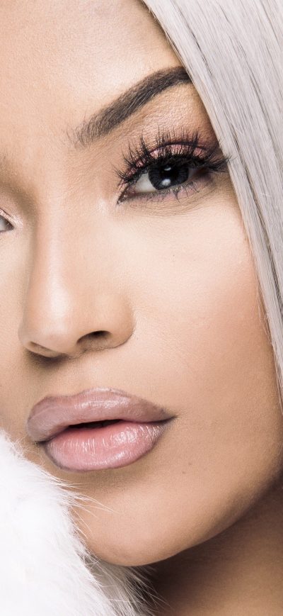 Fond d'écran Stefflon Don sur iPhone