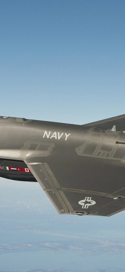 Fond d'écran iPhone Navy F35