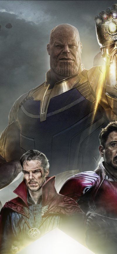 Fond d'écran iPhone Avengers Infinity War 2018 Poster Fan Made