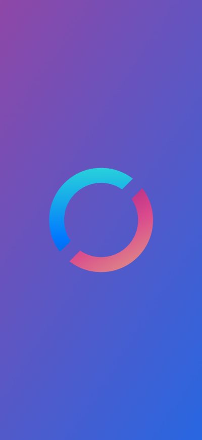 Fond d'écran Refresh Logo Minimalism 4k sur iPhone
