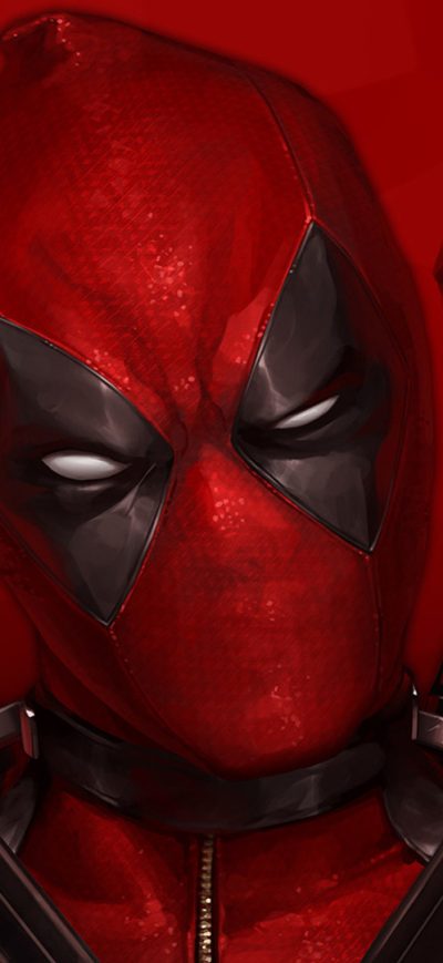 Fond d'écran iPhone Deadpool With Guns Up Art