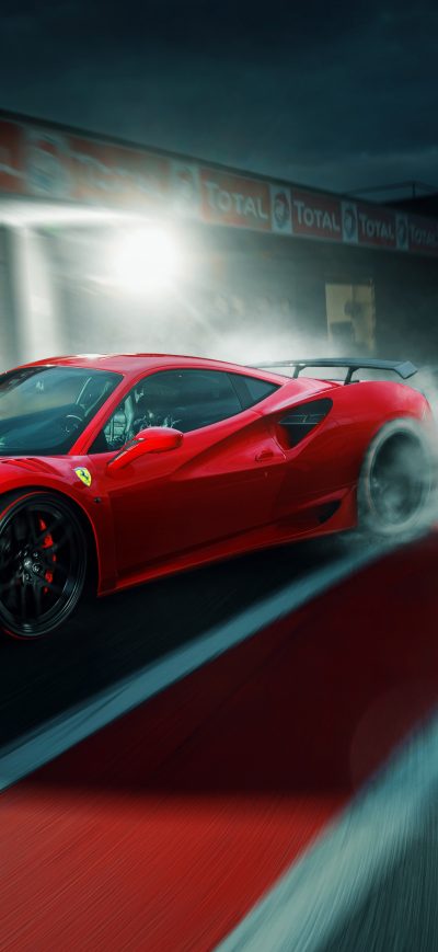 Fond d'écran iPhone 2017 Ferrari 488 Gtb