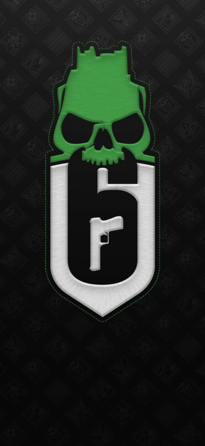 Fond d'écran iPhone Rainbow Six Siege Abstract 4k