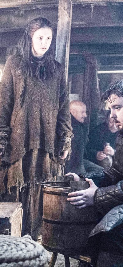 Fond d'écran Samwell Tarly And Gilly sur iPhone