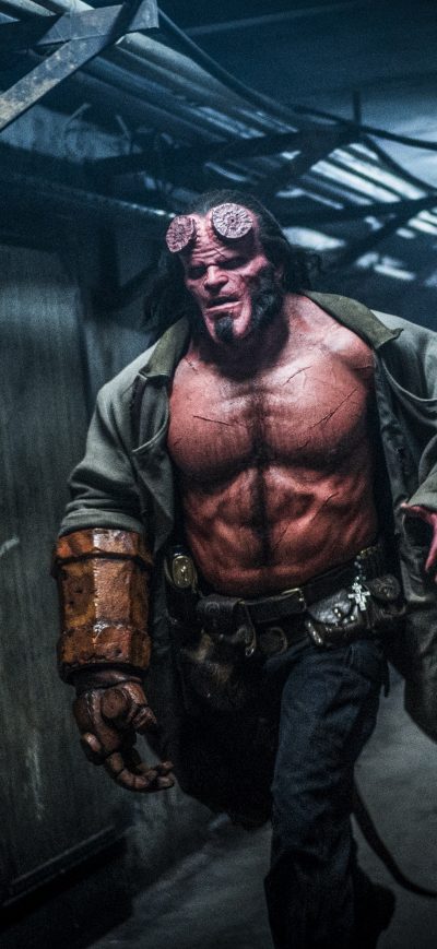 Fond d'écran iPhone David Harbour As Hellboy 2019