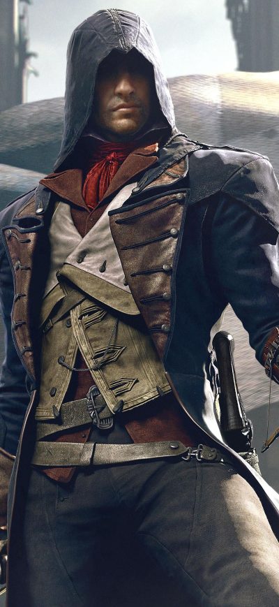 Fond d'écran Art Of Assassins Creed Unity sur iPhone
