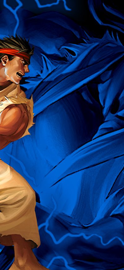 Fond d'écran iPhone Ryu Hadouken Street Fighter 2