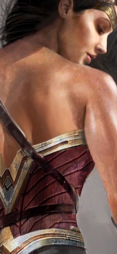 Fond d'écran iPhone Gal Gadot Wonder Woman Artwork