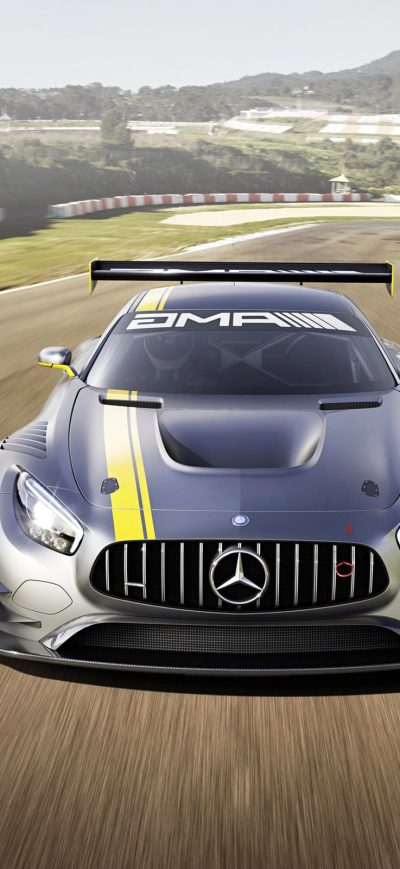 Fond d'écran Mercedes Benz Amg GT3 sur iPhone