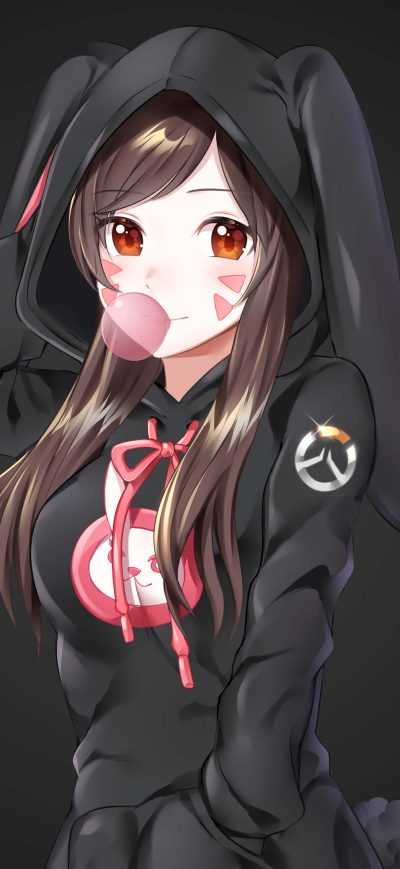 Fond d'écran iPhone Dva Overwatch Portrait