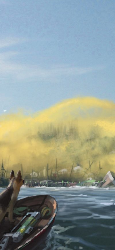 Fond d'écran iPhone Fallout 4 Far Harbor