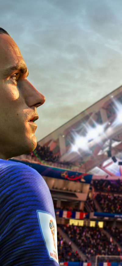 Fond d'écran iPhone Antoine Griezmann Fifa 18
