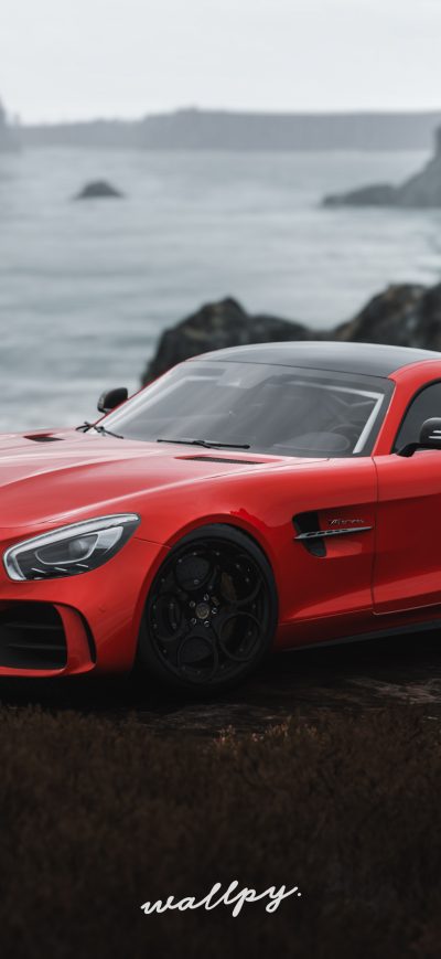 Fond d'écran iPhone Mercedes Amg Gtr Forza Horizon 4