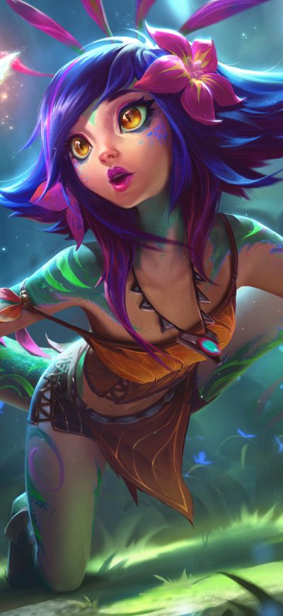 Fond d'écran Neeko Legaue Of Legends sur iPhone
