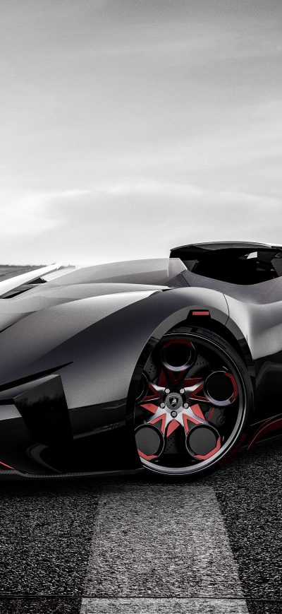 Fond d'écran Lamborghini Diamante Concept 4k sur iPhone