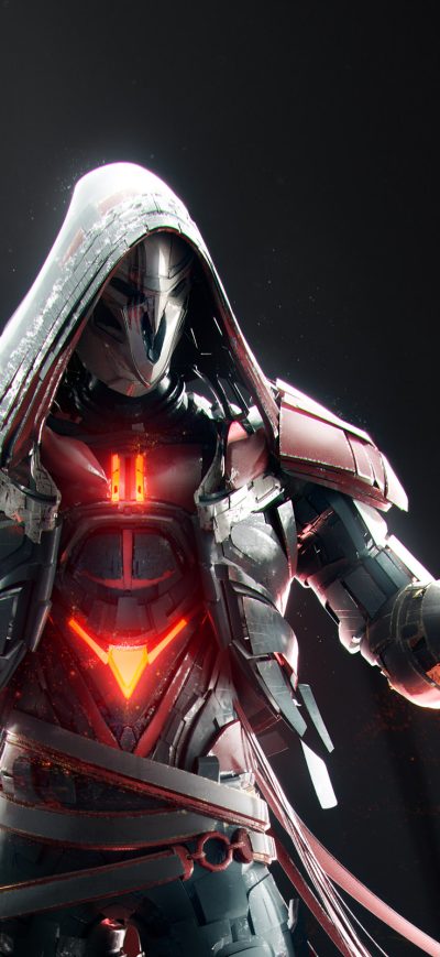 Fond d'écran iPhone Reaper Overwatch Artwork HD