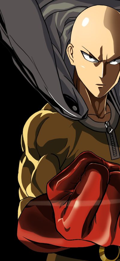 Fond d'écran iPhone One Punch Man 4k