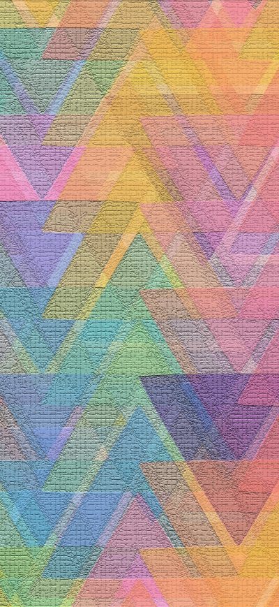 Fond d'écran iPhone Triangle Pattern Mosaic Shape Square Abstract