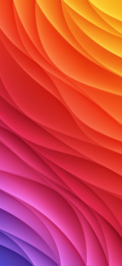 Fond d'écran iPhone Blue Red Yellow Abstract 5k